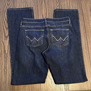 Wrangler Women's Dark Blue Boot Cut Jeans